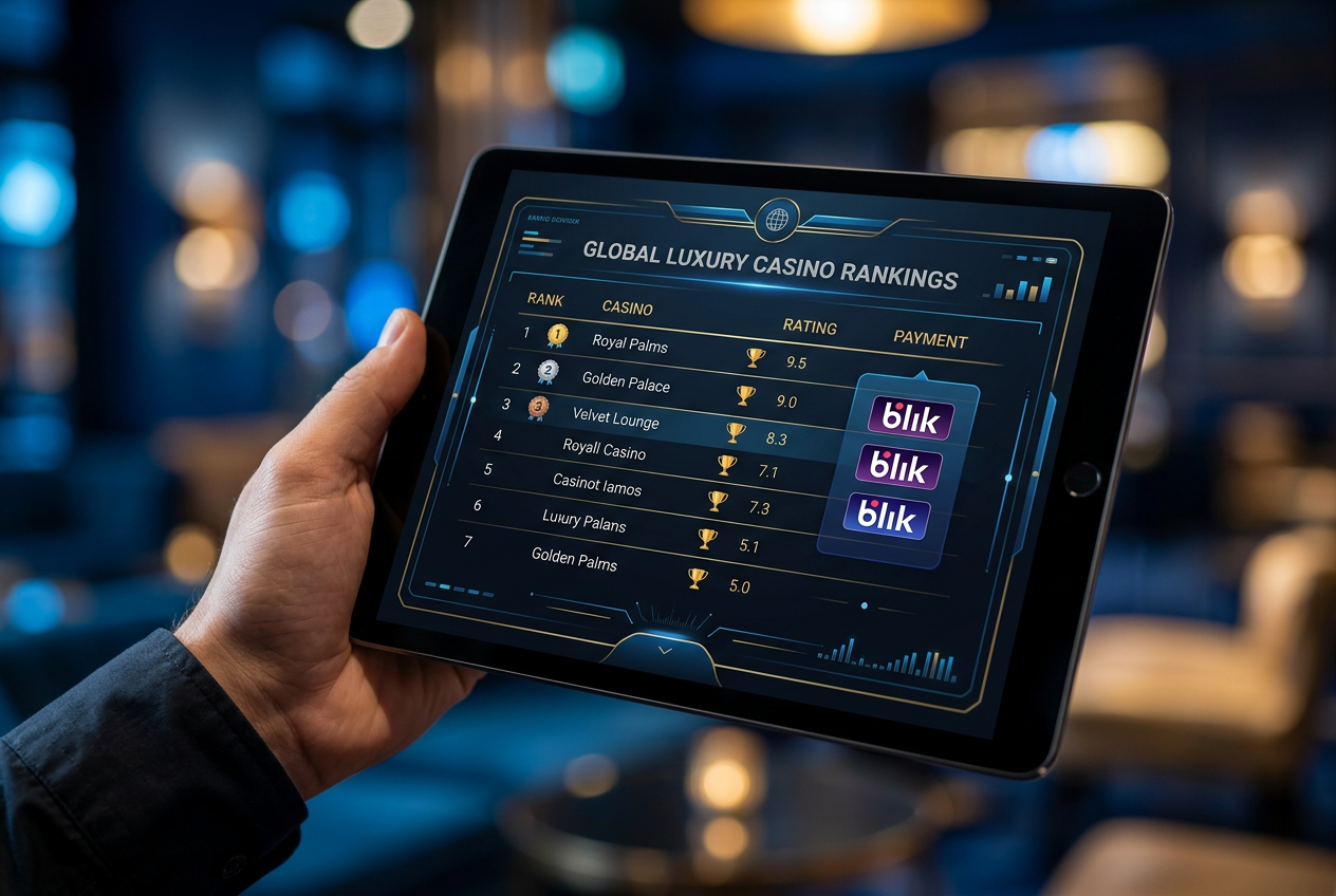 Professional ranking of online casinos supporting BLIK payments